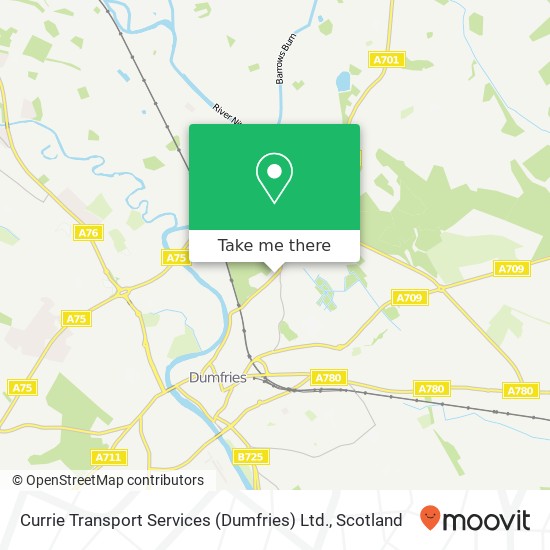 Currie Transport Services (Dumfries) Ltd. map