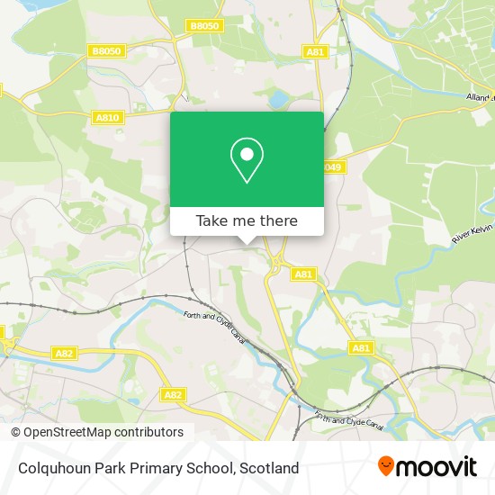 Colquhoun Park Primary School map