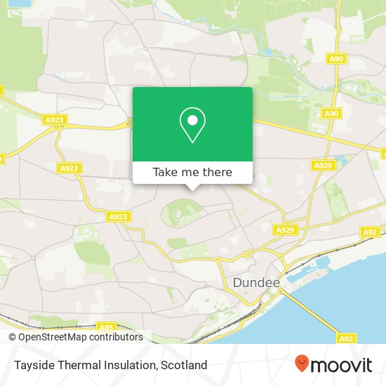 Tayside Thermal Insulation map