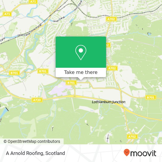 A Arnold Roofing map