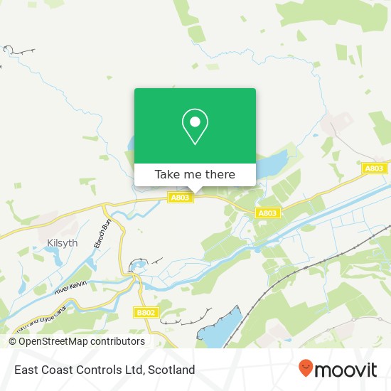 East Coast Controls Ltd map