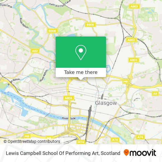 Lewis Campbell School Of Performing Art map