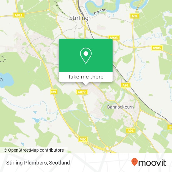 Stirling Plumbers map