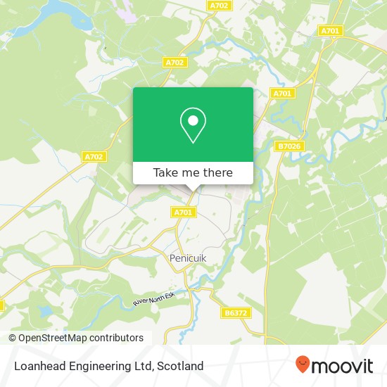 Loanhead Engineering Ltd map