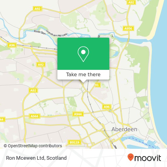 Ron Mcewen Ltd map