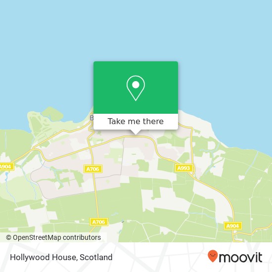 Hollywood House map