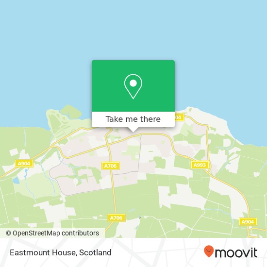 Eastmount House map