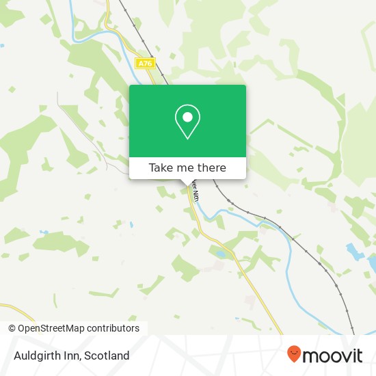 Auldgirth Inn map