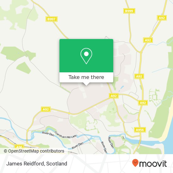 James Reidford map