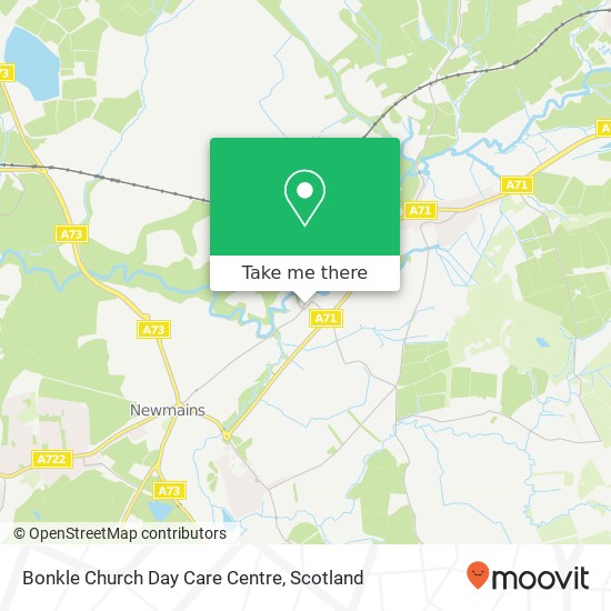 Bonkle Church Day Care Centre map