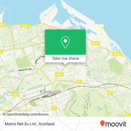 Matrix Net Eu Ltd. map