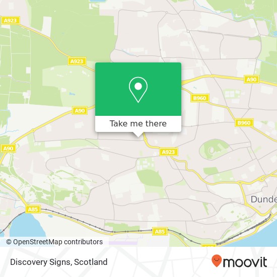 Discovery Signs map