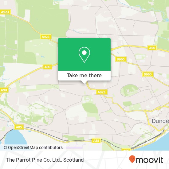 The Parrot Pine Co. Ltd. map