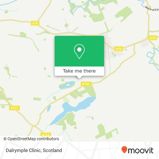 Dalrymple Clinic map