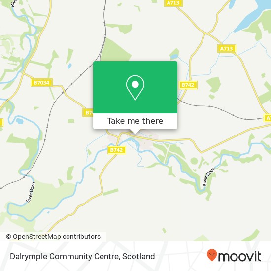 Dalrymple Community Centre map