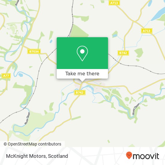 McKnight Motors map