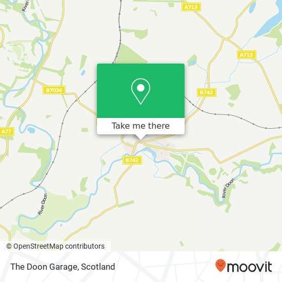 The Doon Garage map