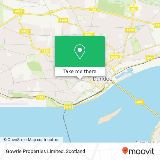 Gowrie Properties Limited map