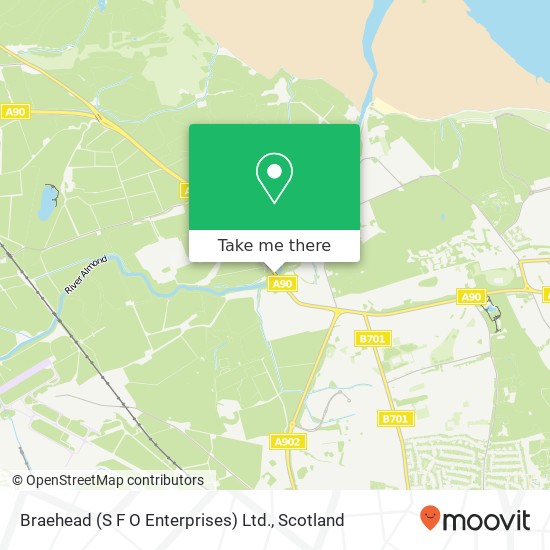 Braehead (S F O Enterprises) Ltd. map