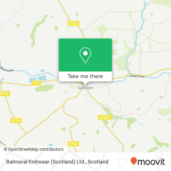 Balmoral Knitwear (Scotland) Ltd. map