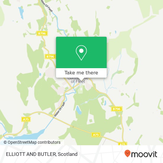 ELLIOTT AND BUTLER map