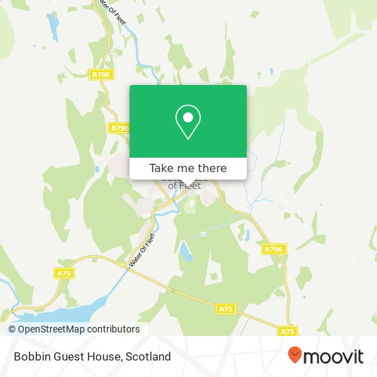 Bobbin Guest House map