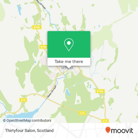 Thirtyfour Salon map