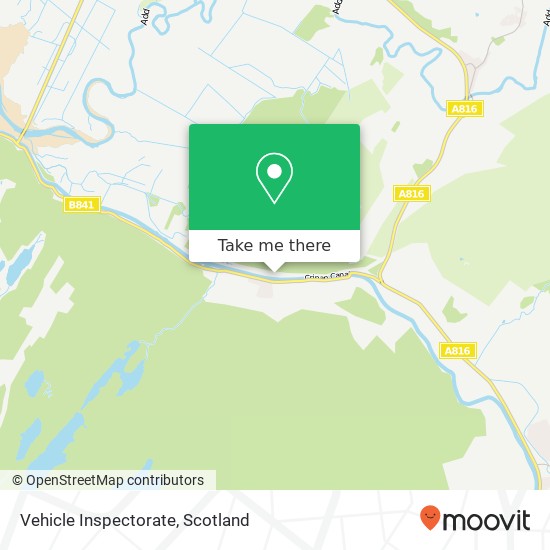 Vehicle Inspectorate map