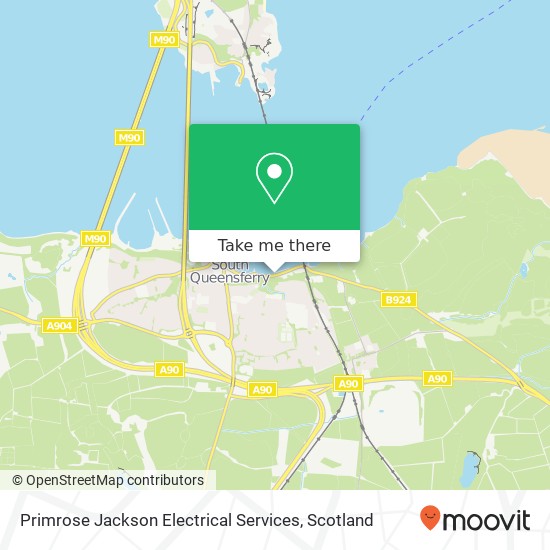 Primrose Jackson Electrical Services map