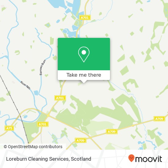 Loreburn Cleaning Services map
