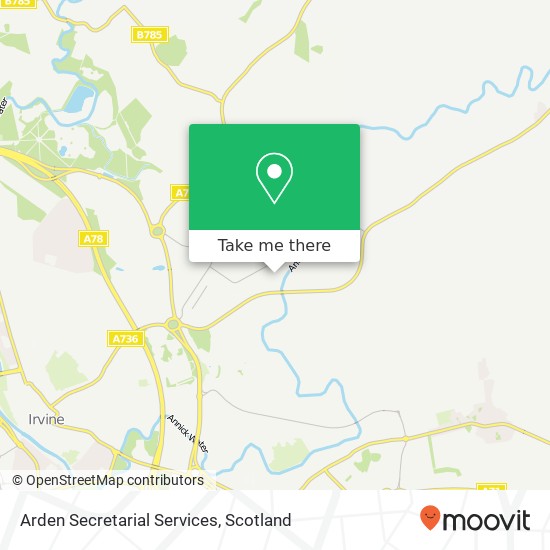 Arden Secretarial Services map