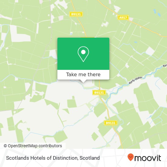 Scotlands Hotels of Distinction map