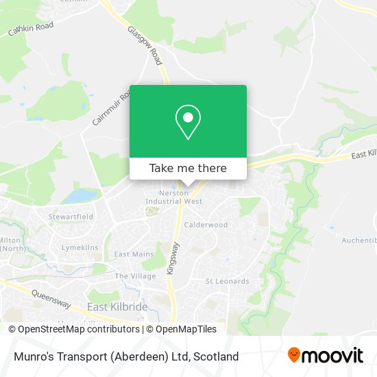 Munro's Transport (Aberdeen) Ltd map