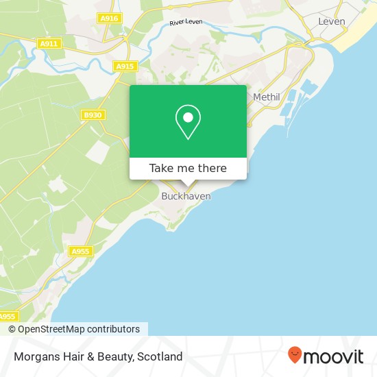 Morgans Hair & Beauty map