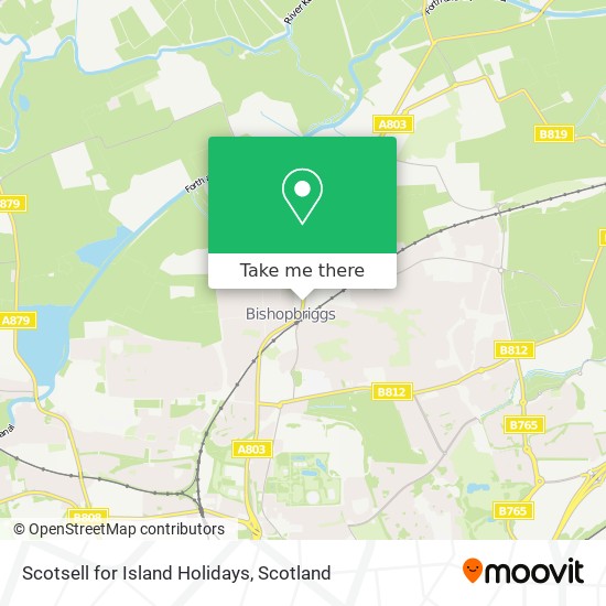 Scotsell for Island Holidays map