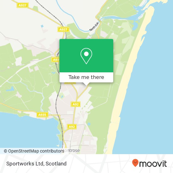 Sportworks Ltd map