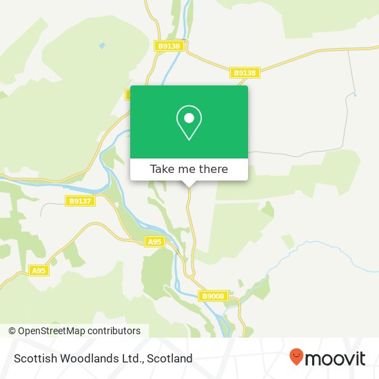 Scottish Woodlands Ltd. map