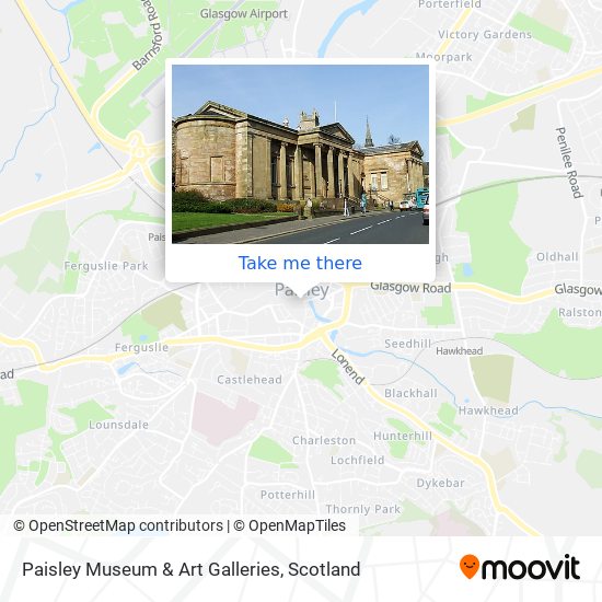 Paisley Museum & Art Galleries map