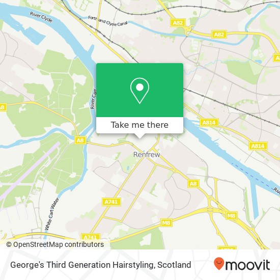 George's Third Generation Hairstyling map