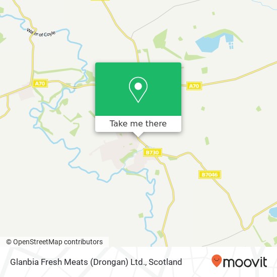 Glanbia Fresh Meats (Drongan) Ltd. map