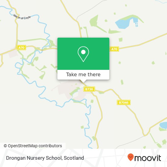 Drongan Nursery School map