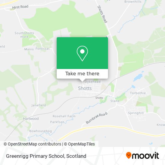 Greenrigg Primary School map