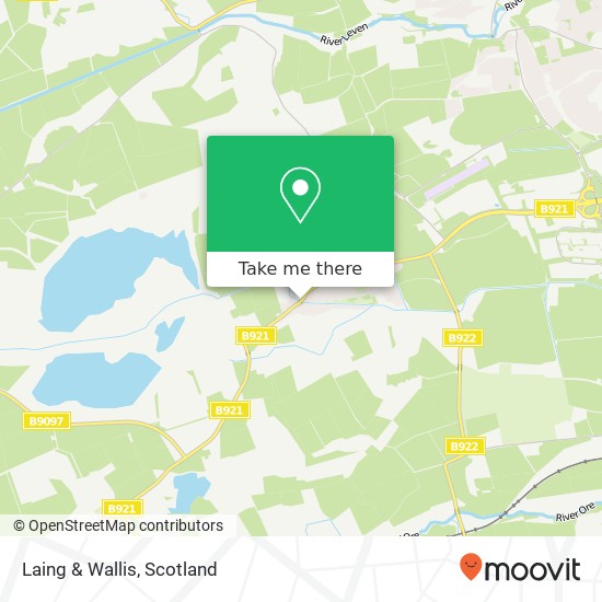 Laing & Wallis map