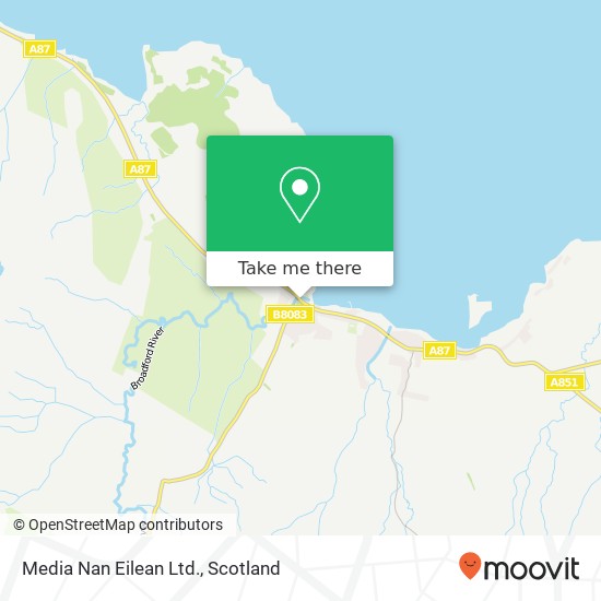 Media Nan Eilean Ltd. map