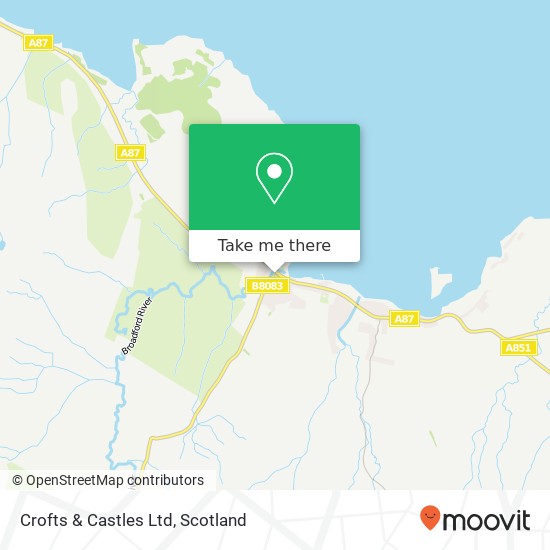 Crofts & Castles Ltd map