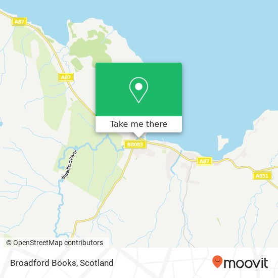 Broadford Books map