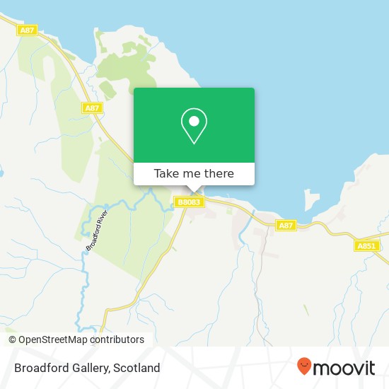 Broadford Gallery map