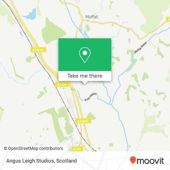 Angus Leigh Studios map