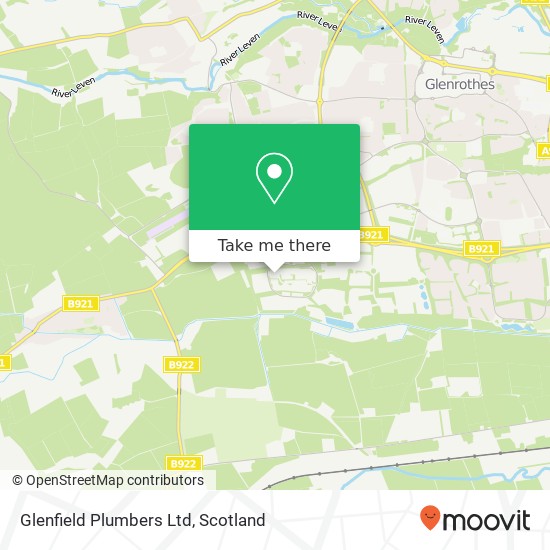 Glenfield Plumbers Ltd map