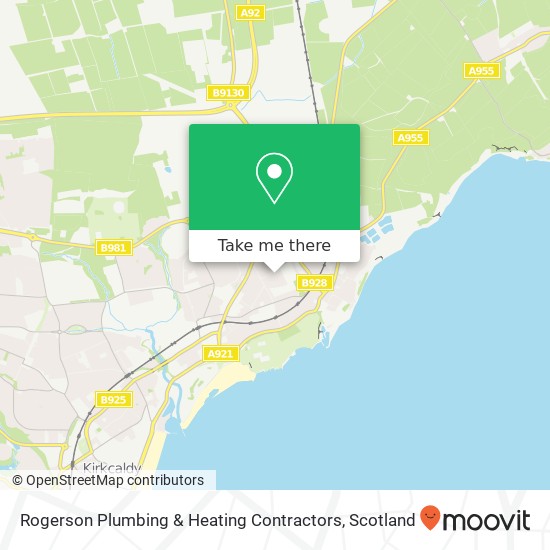 Rogerson Plumbing & Heating Contractors map
